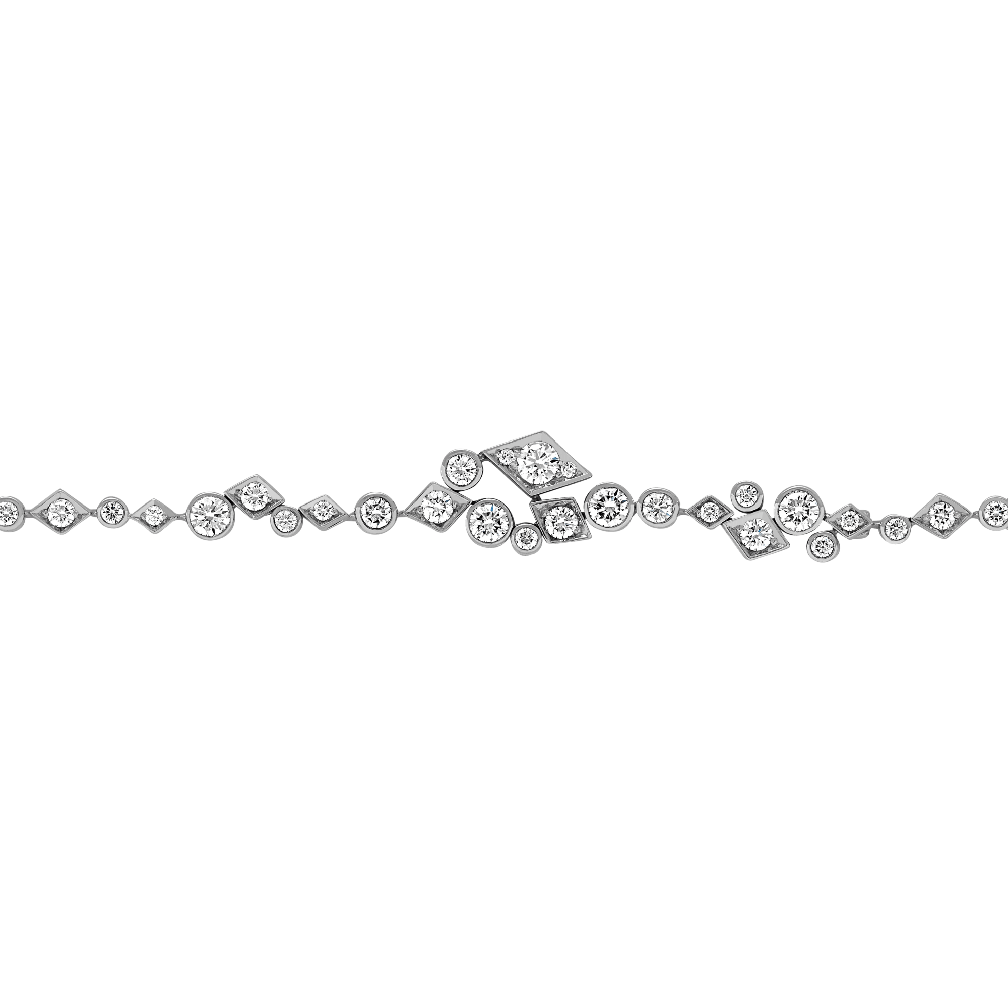 Garrard Albemarle Abstract jewellery Collection Diamond Bracelet 2017423 Hero View