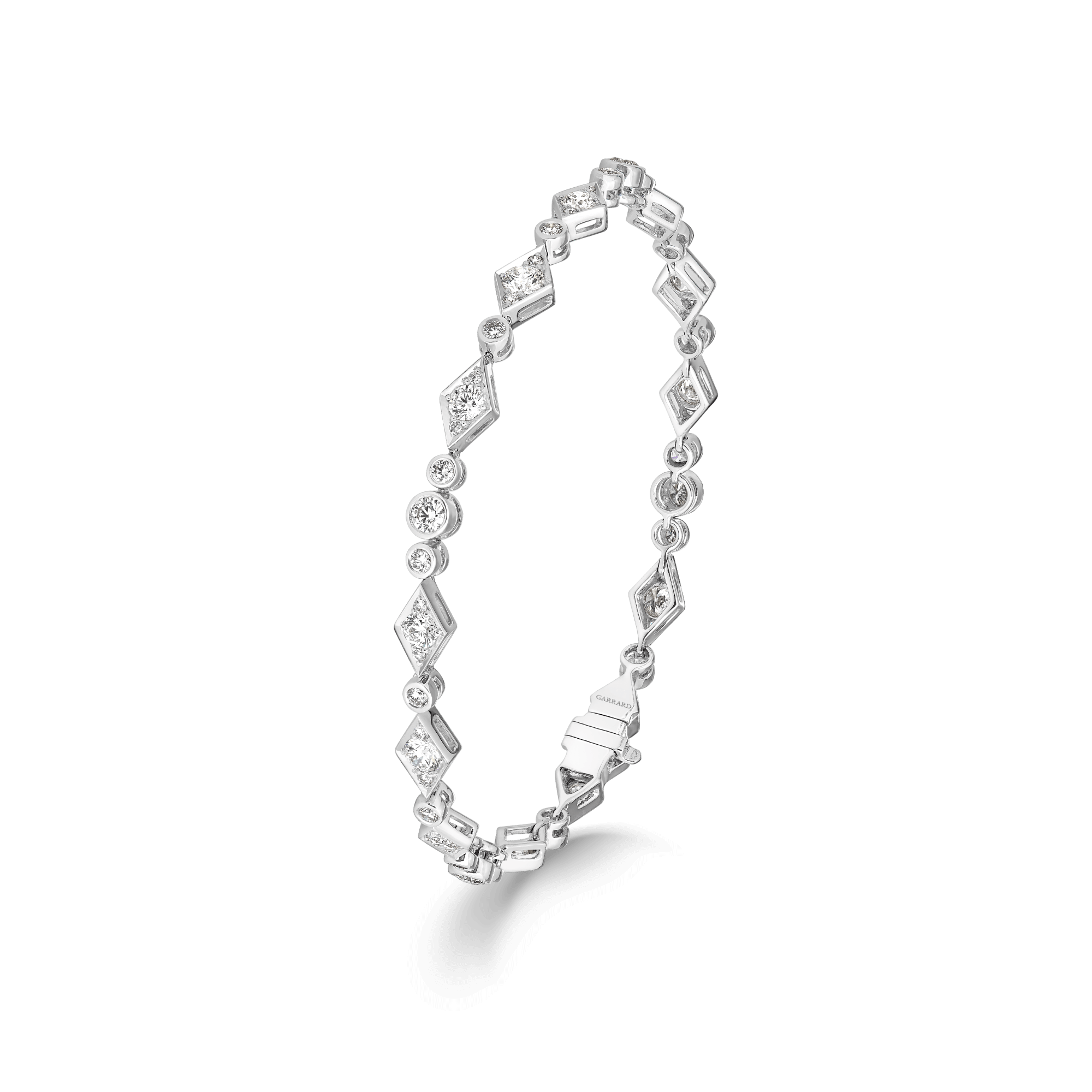 Garrard Albemarle jewellery collection Diamond Bracelet In 18ct White Gold Bracele 2014373 Hero View