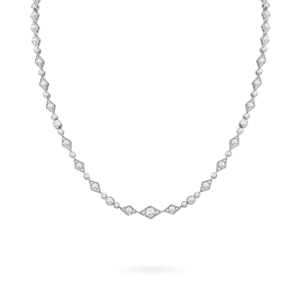 Garrard Albemarle jewellery collection Diamond Necklace in 18ct White Gold 2014503 Hero 1