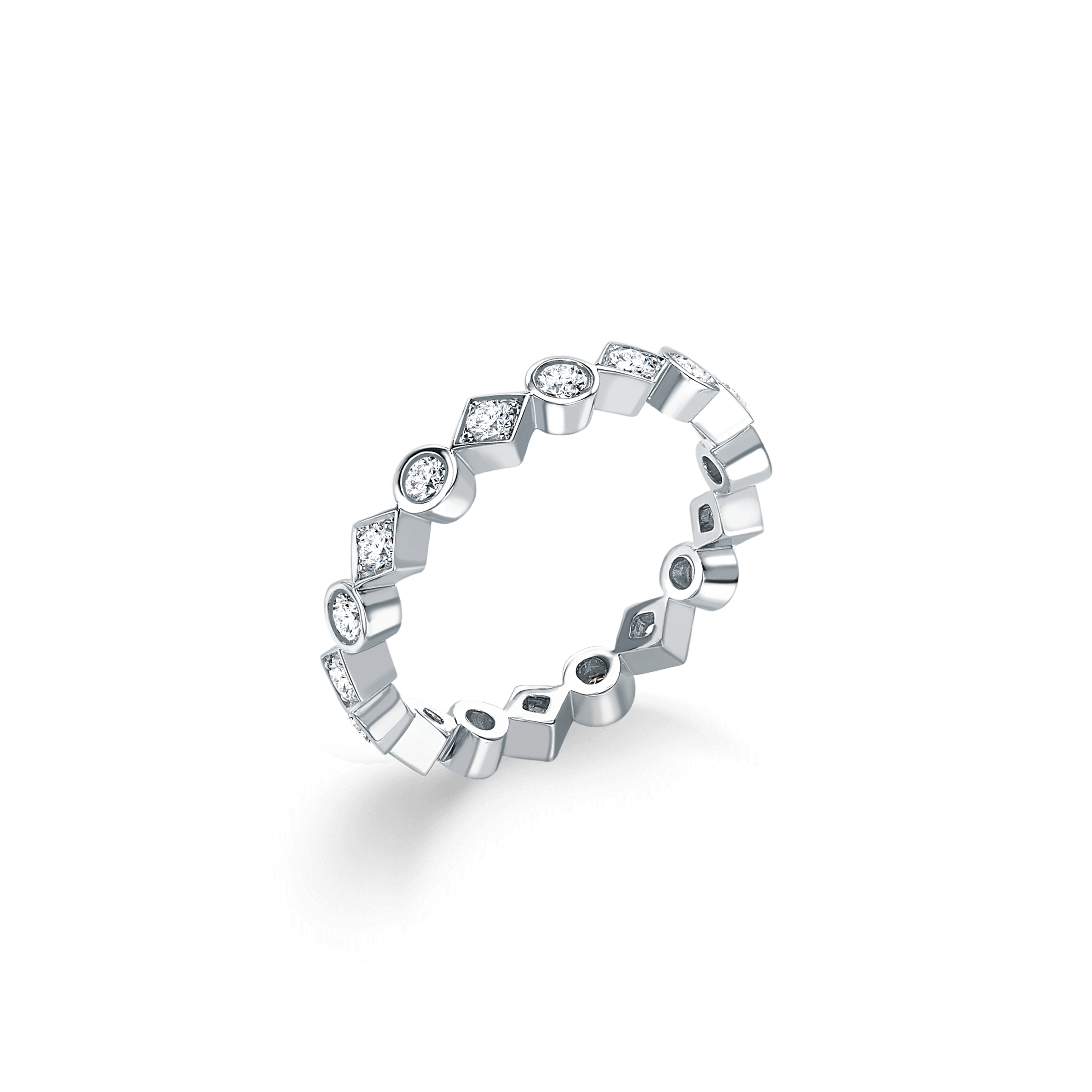 Garrard Bridal jewellery collection Albemarle Diamond Eternity Band in 18ct White Gold, 2014369