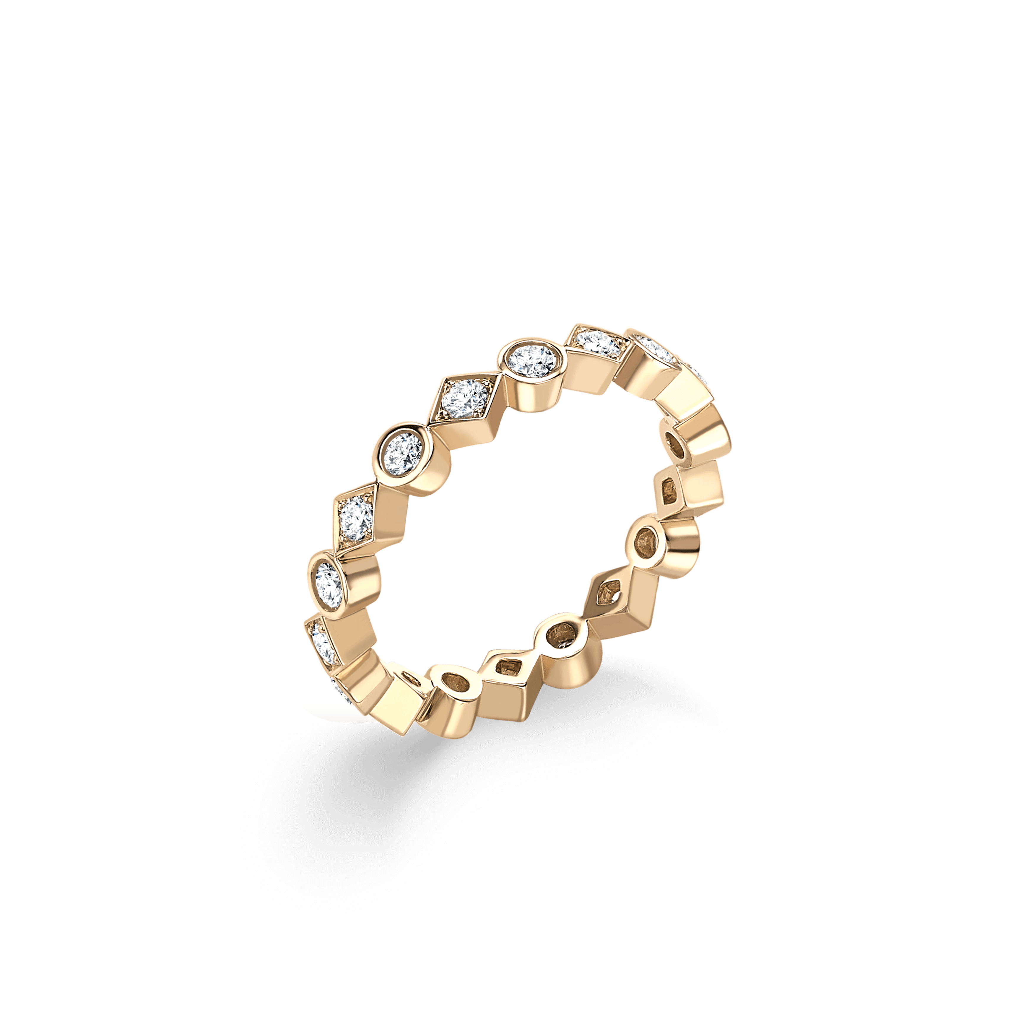 Garrard Bridal jewellery collection Albemarle Diamond Eternity Band in 18ct Yellow Gold, 2014396