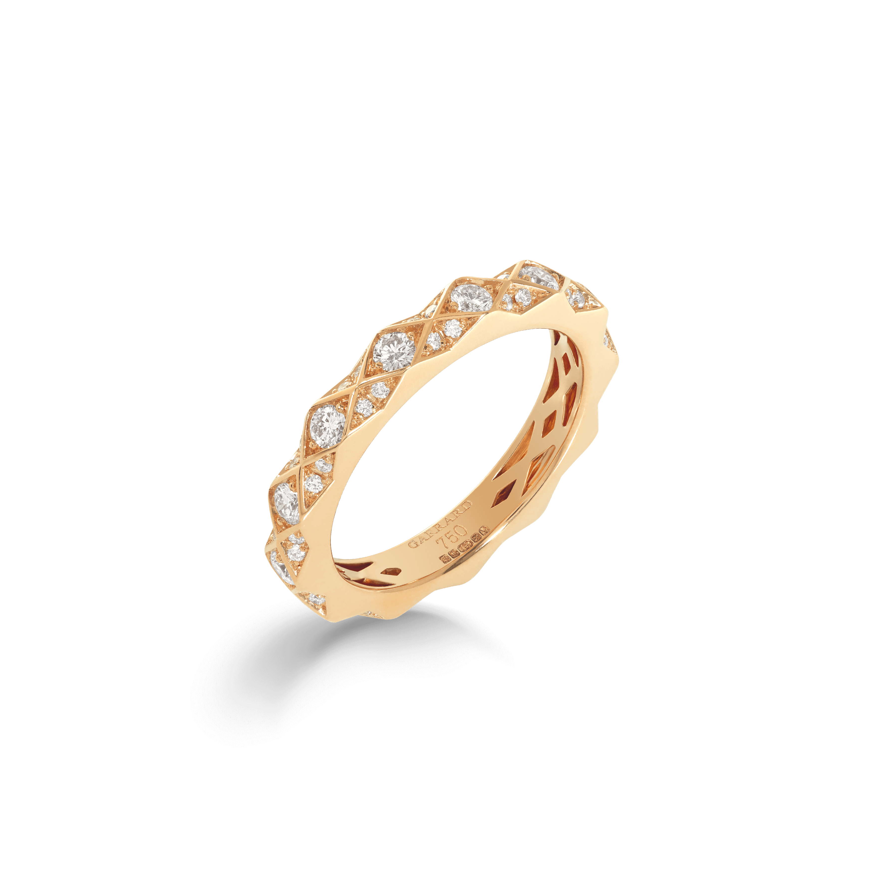 Garrard Bridal jewellery collection Aloria Diamond Eternity Band in 18ct Yellow Gold 3mm 2017273 Garrard Bridal jewellery collection Aloria Diamond Eternity Band in 18ct Yellow Gold 3mm 2017273