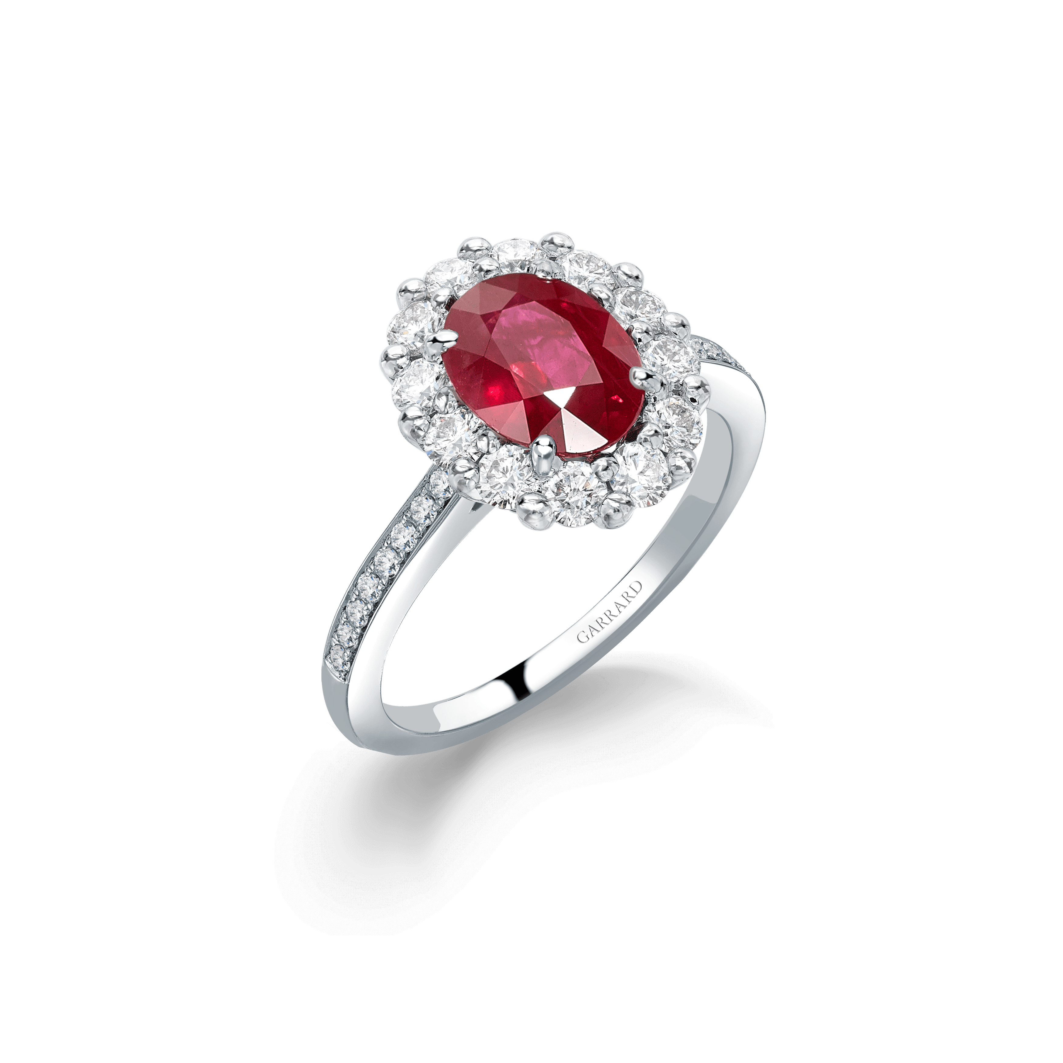 Beautiful Art Deco Platinum Ruby And Rose Cut Diamond Vintage Antique  Cluster Ring | 997869 | Sellingantiques.co.uk