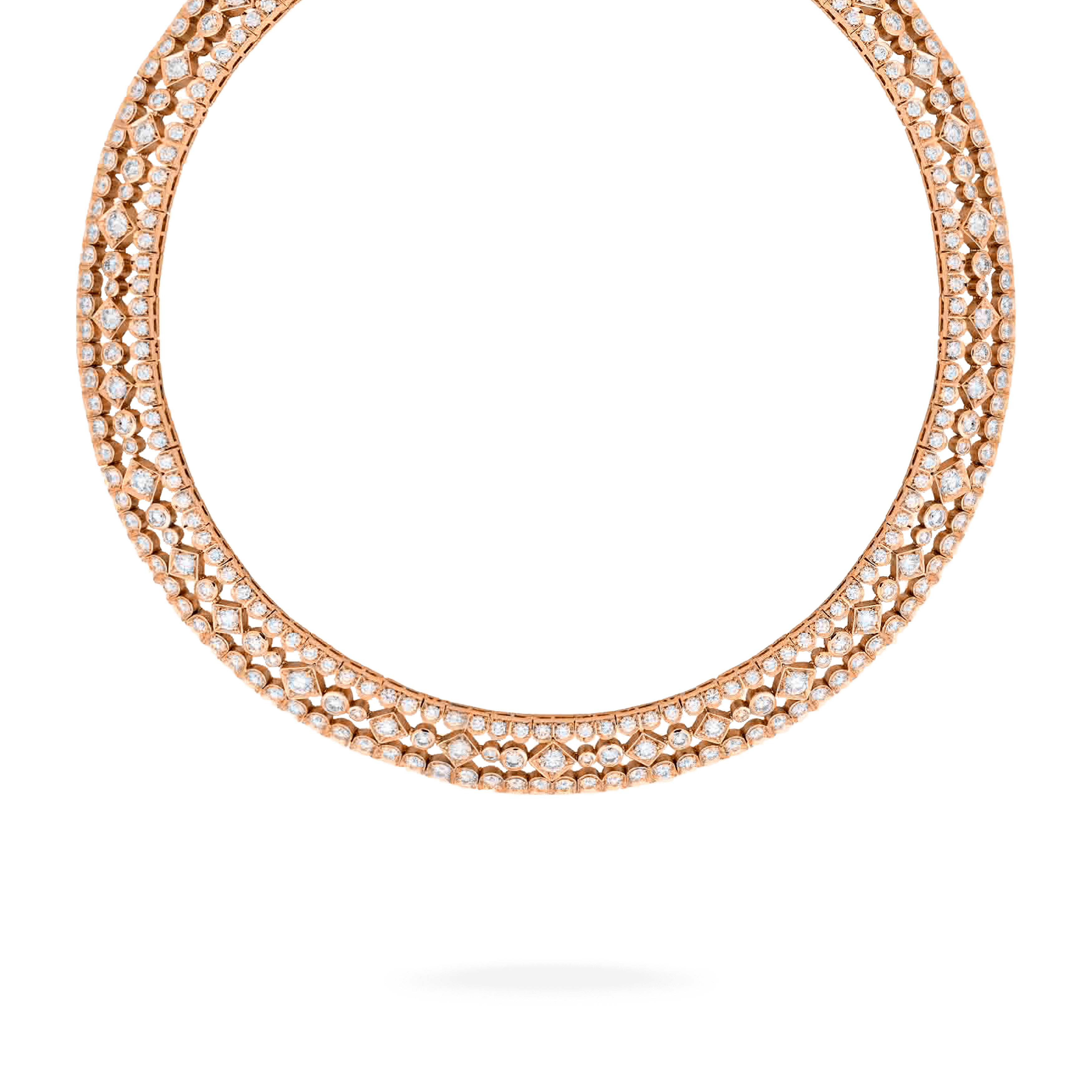 Garrard Albemarle Classic High Jewellery Diamond Collar Necklace In 18ct Rose Gold 2013306 Garrard Albemarle Classic High Jewellery Diamond Collar Necklace In 18ct Rose Gold 2013306