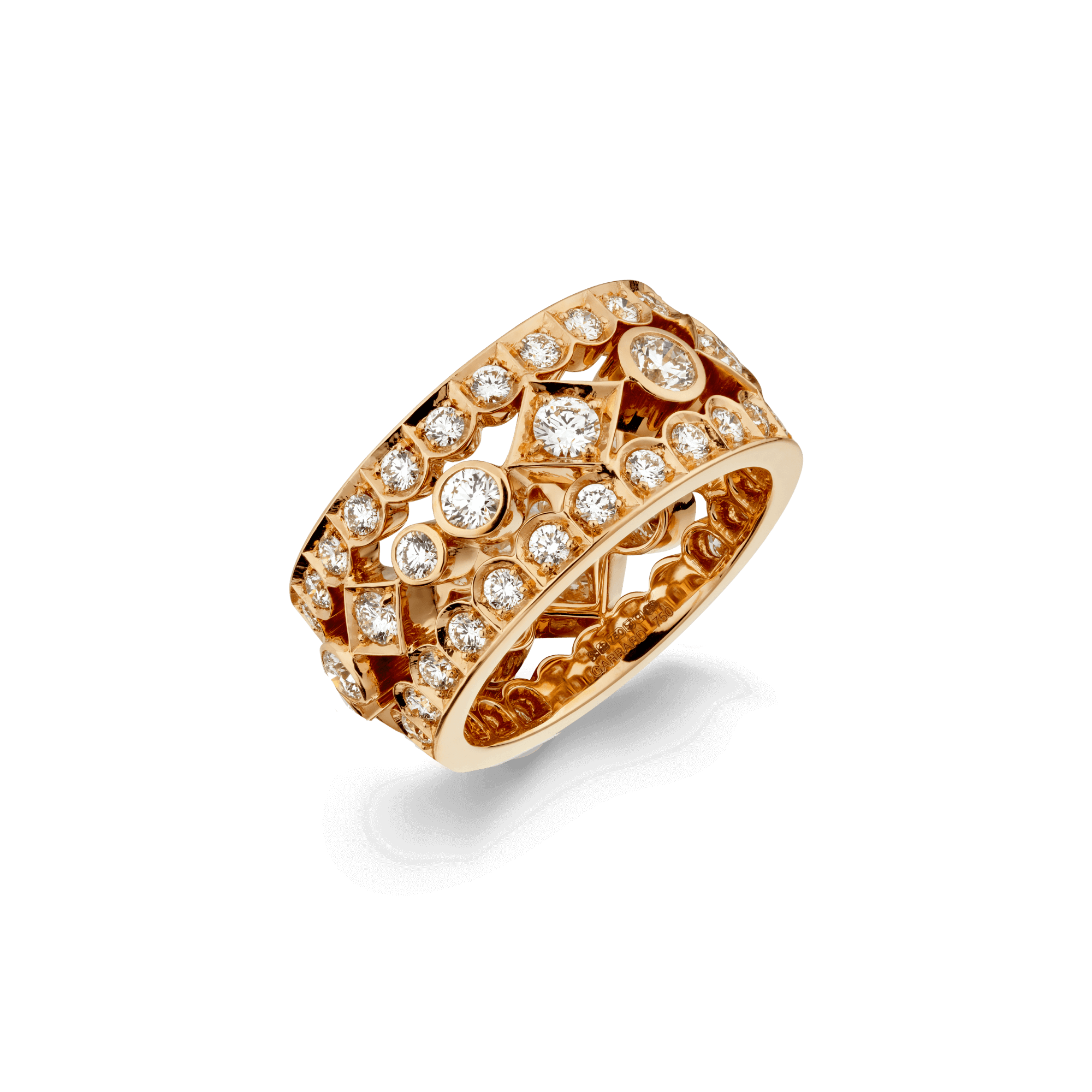 Garrard Albemarle Classic High Jewellery Diamond Ring In 18ct Rose Gold 2013407