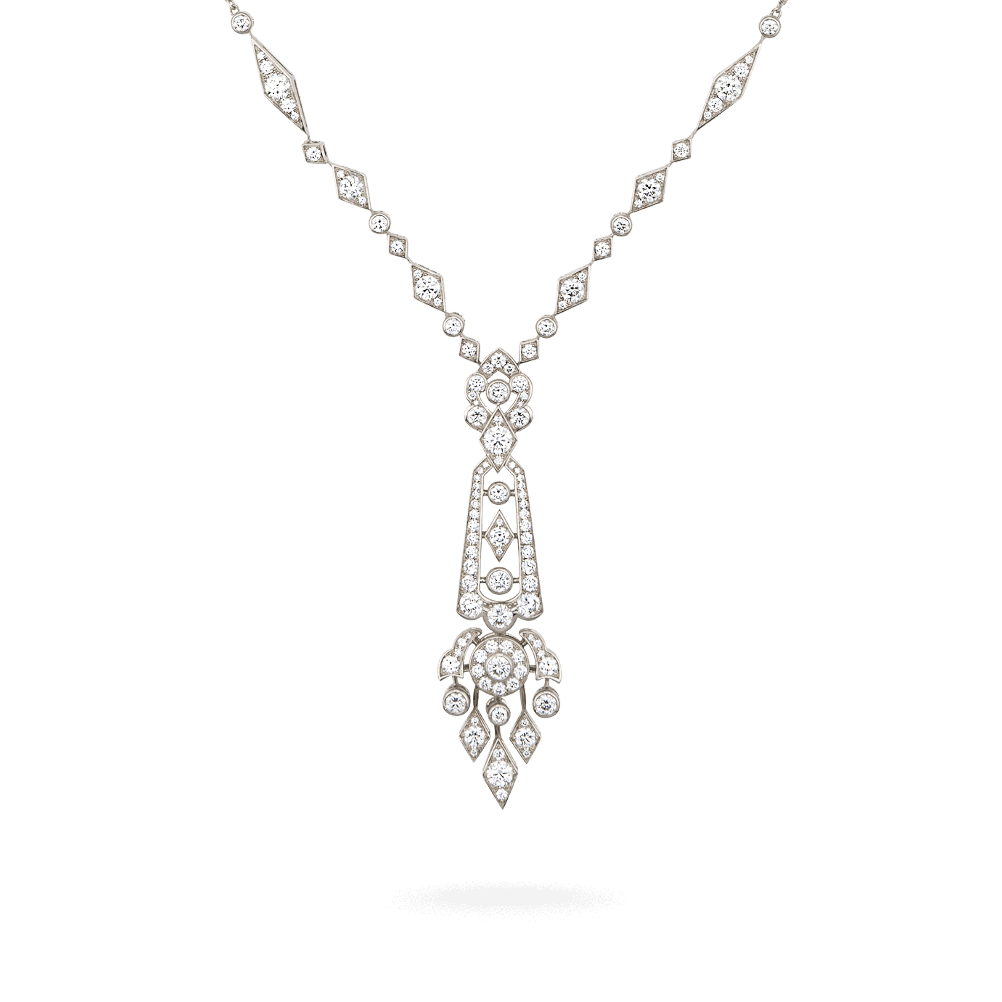 Garrard Albemarle Jewellery Collection Diamond Lariat Necklace in 18ct white gold 2013243 Hero View Garrard Albemarle Jewellery Collection Diamond Lariat Necklace in 18ct white gold 2013243 Hero View
