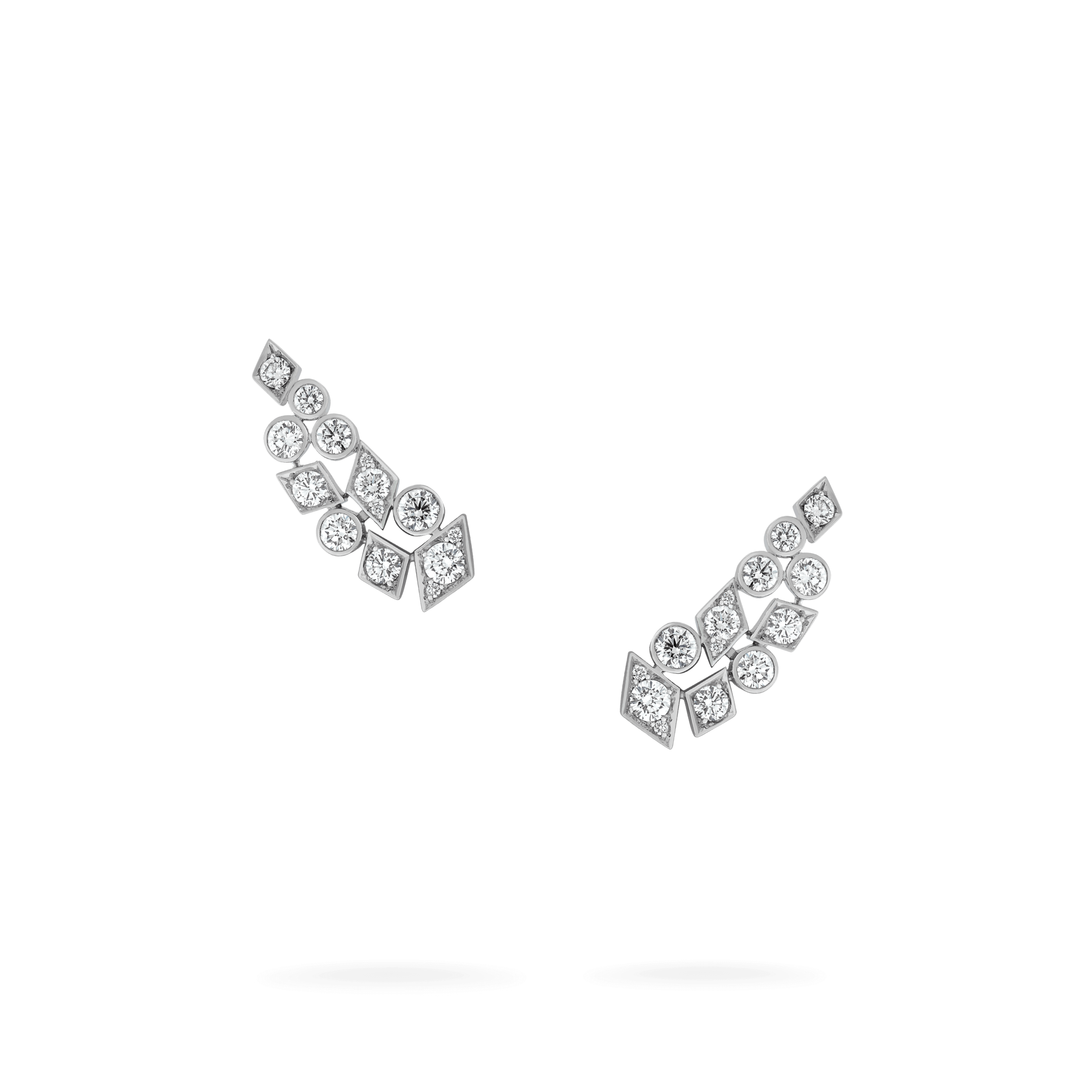 Garrard Albemarle jewellery Collection Diamond Ear Climbers In 18ct White Gold 2017414 Hero View Garrard Albemarle jewellery Collection Diamond Ear Climbers In 18ct White Gold 2017414 Hero View
