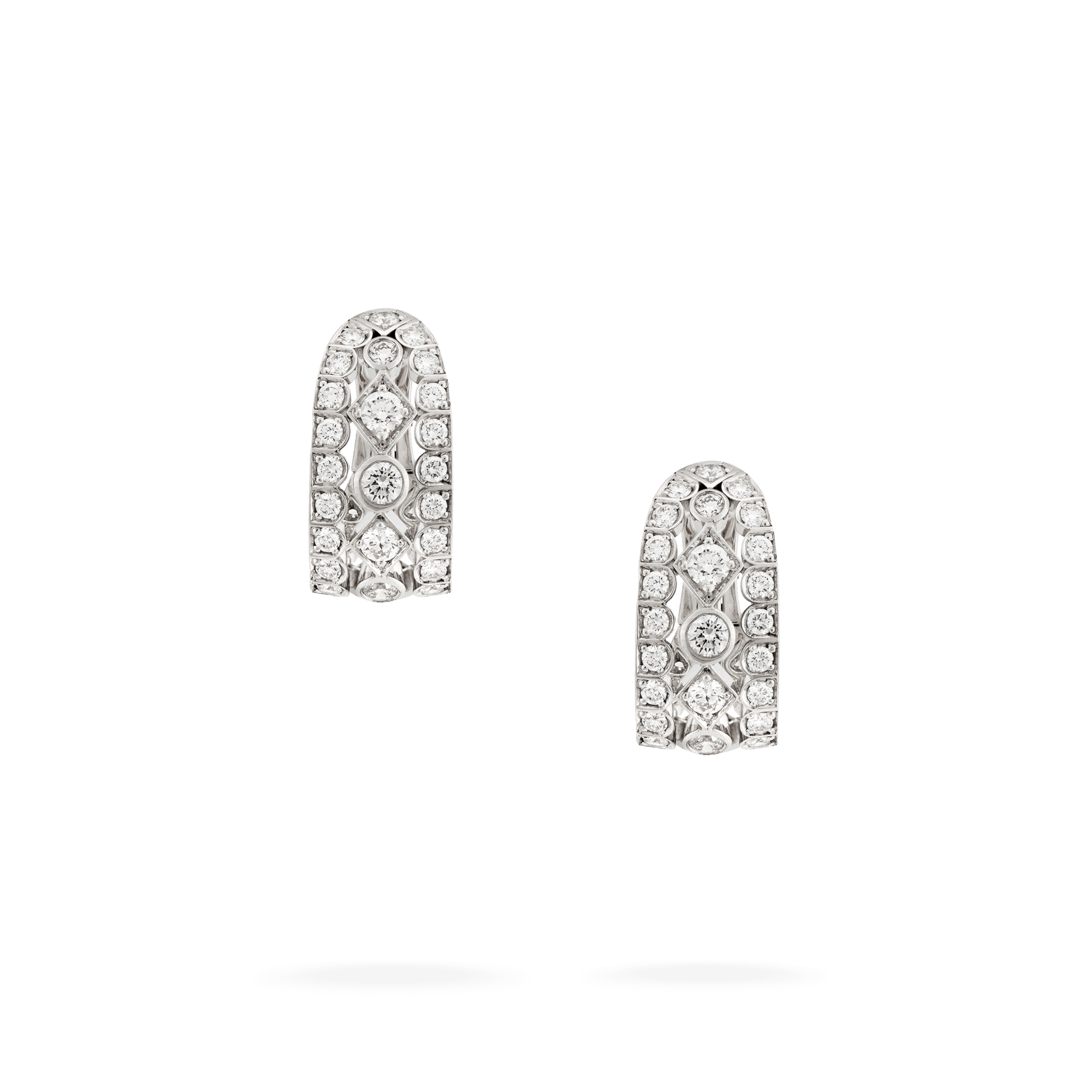 Garrard Albemarle jewellery Collection White Diamond wrap Earrings in 18ct white gold 2013219 Hero View Garrard Albemarle jewellery Collection White Diamond wrap Earrings in 18ct white gold 2013219 Hero View