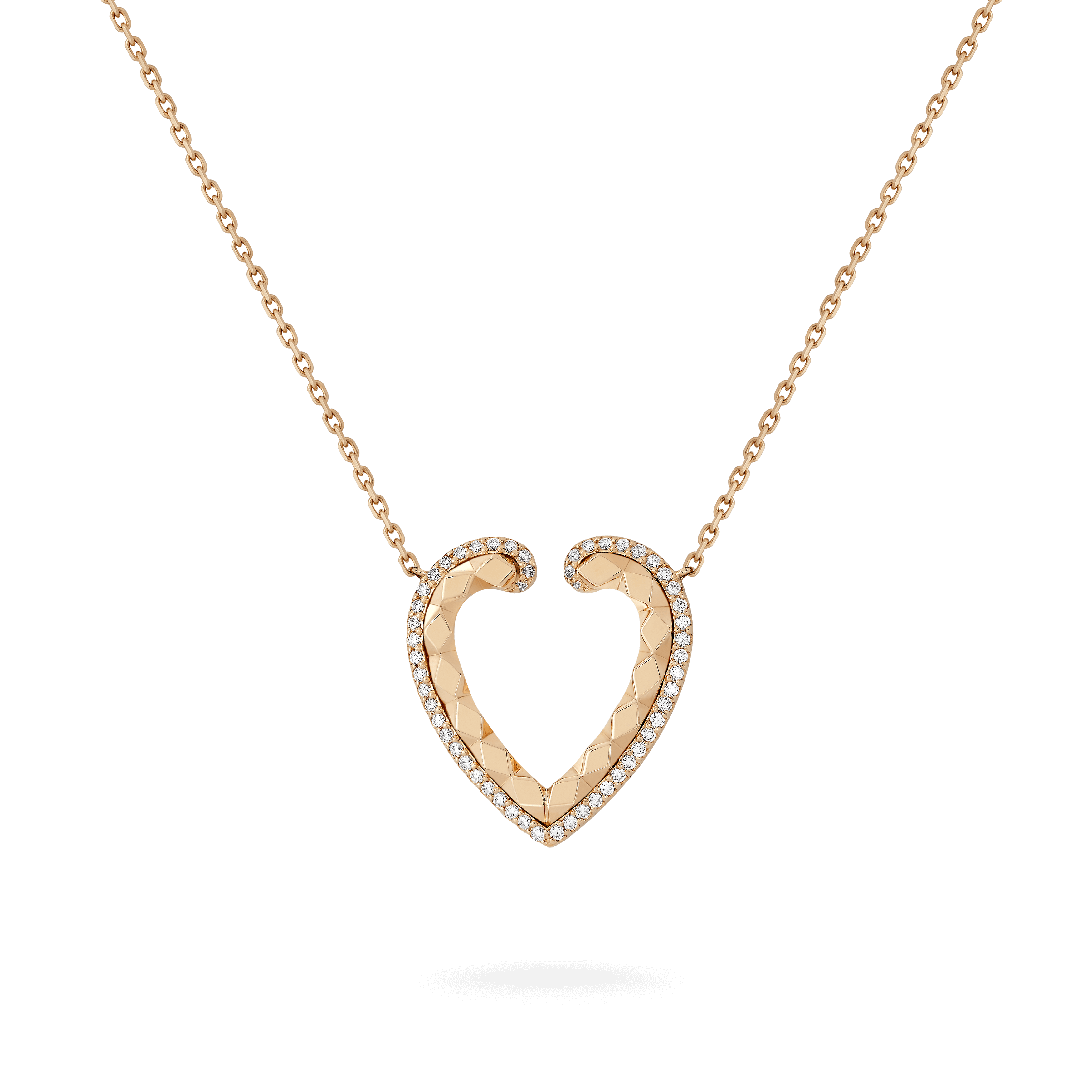Garrard Aloria jewellery collection Pendant In 18ct Yellow Gold with Diamonds, 2016932, Hero View