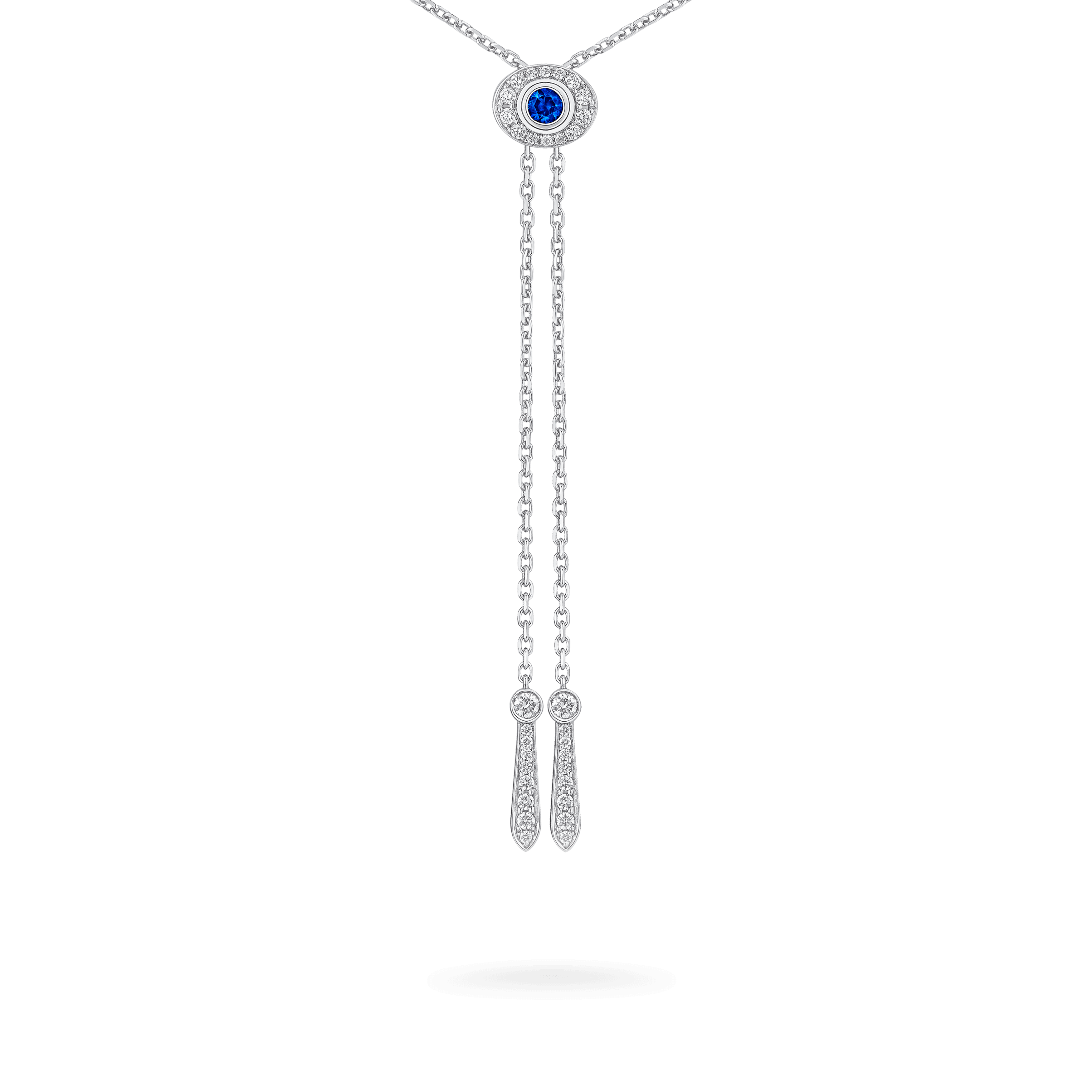 Garrard Wings Embrace collection Peacock Slide Pendant with Diamonds Sapphires Tsavorites and Aquamarines 2017610 Back Garrard Wings Embrace collection Peacock Slide Pendant with Diamonds Sapphires Tsavorites and Aquamarines 2017610 Back