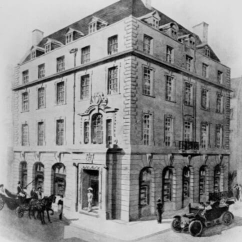 Garrard jewellery store on Albemarle street Mayfair London in the old days