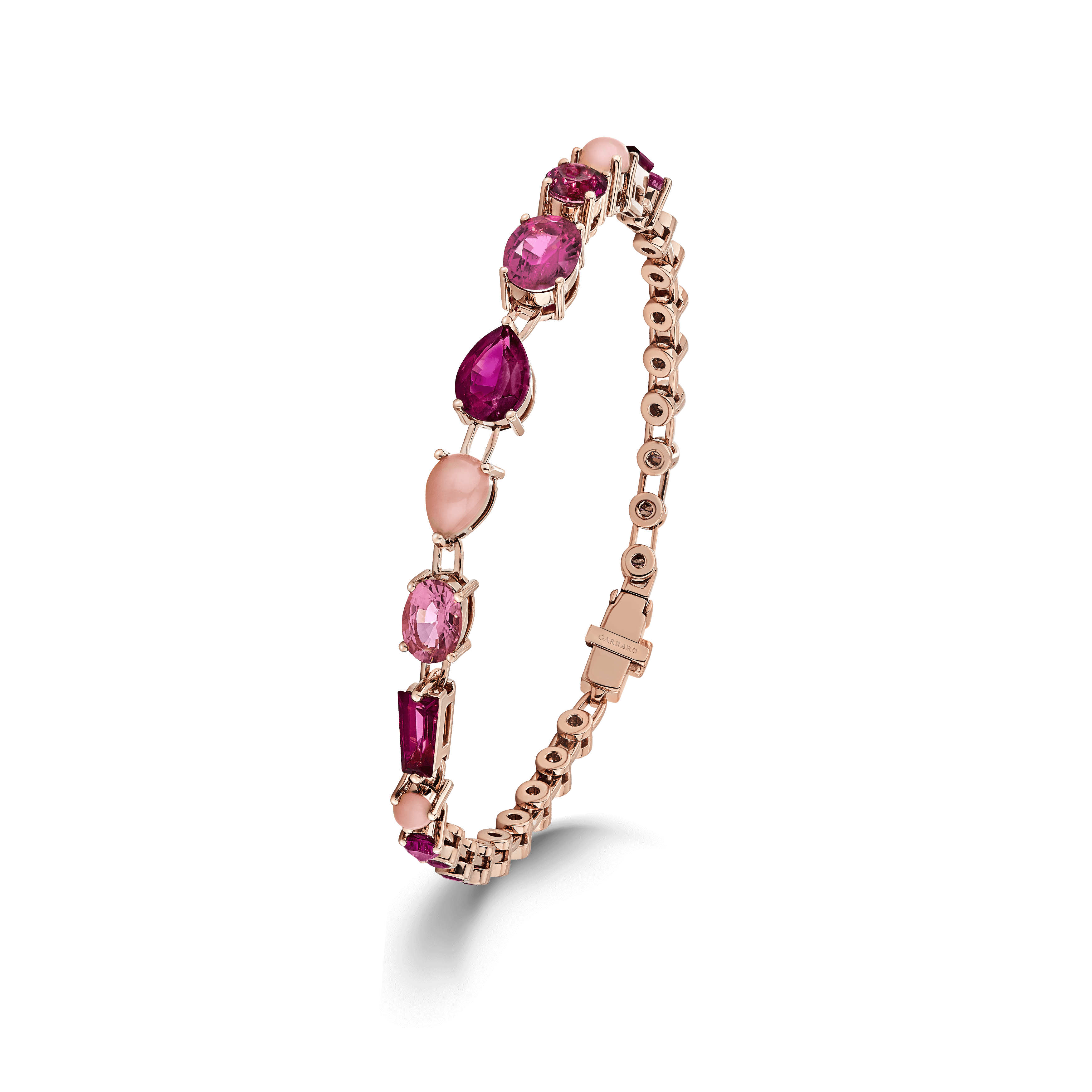 Pink Sapphire, Golden Pearl & Australian Opal outlet Bracelet