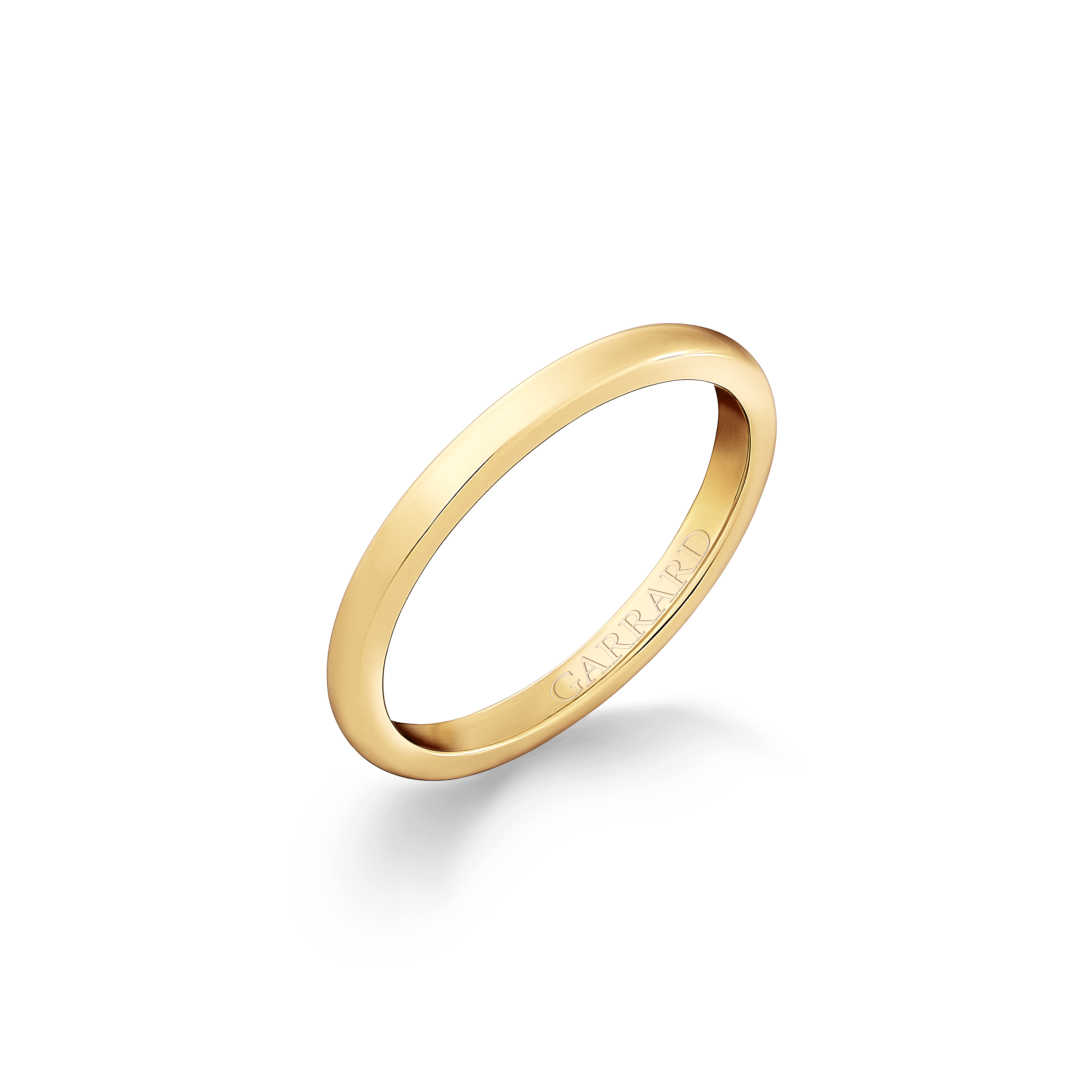 Buy Women's 10K Gold Wedding Band Classic Plain Simple 2MM in Yellow by  Brilliant Expressions, Size 9 at Amazon.in