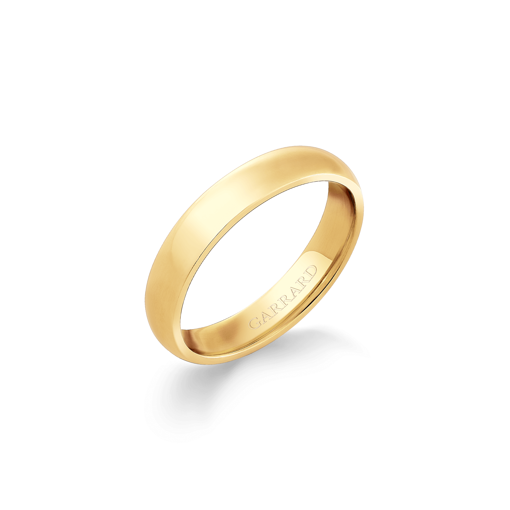 Small gold band on sale ring