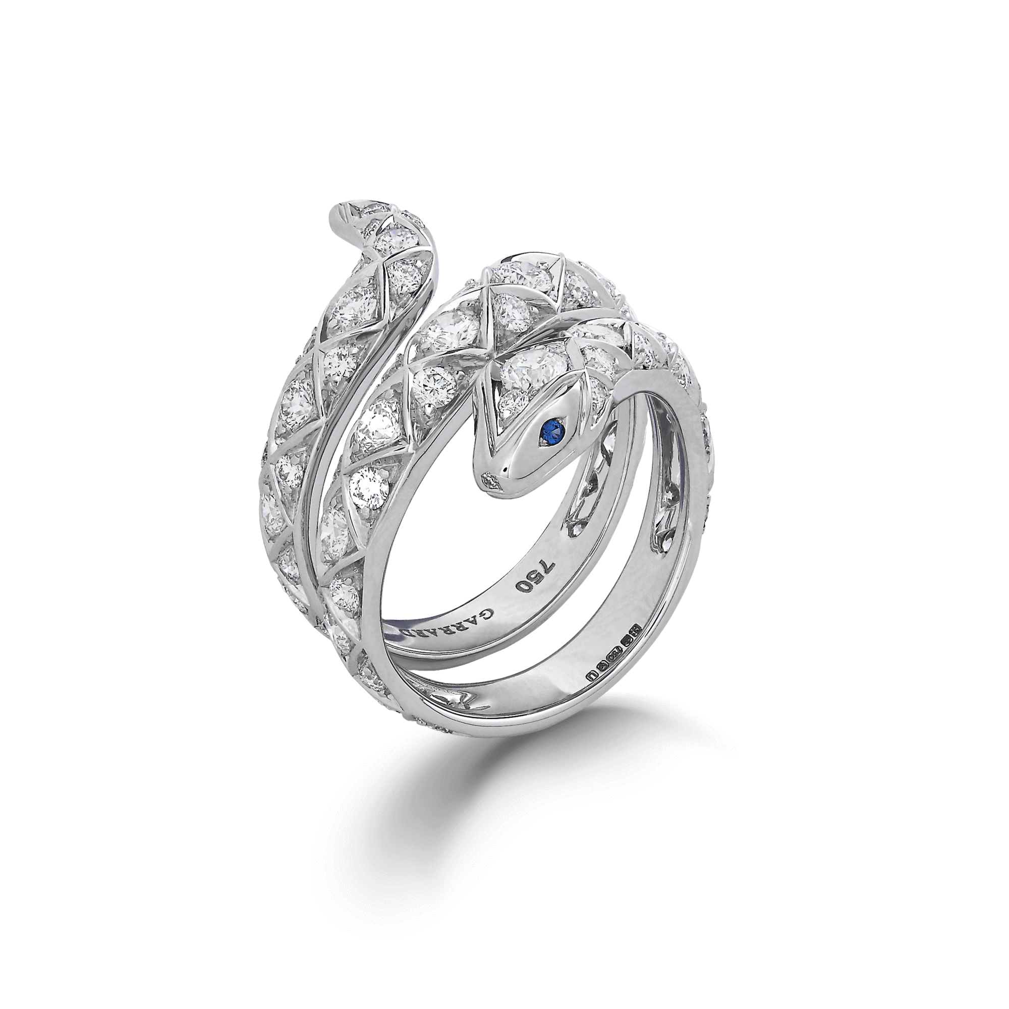 Snake ring deals white gold