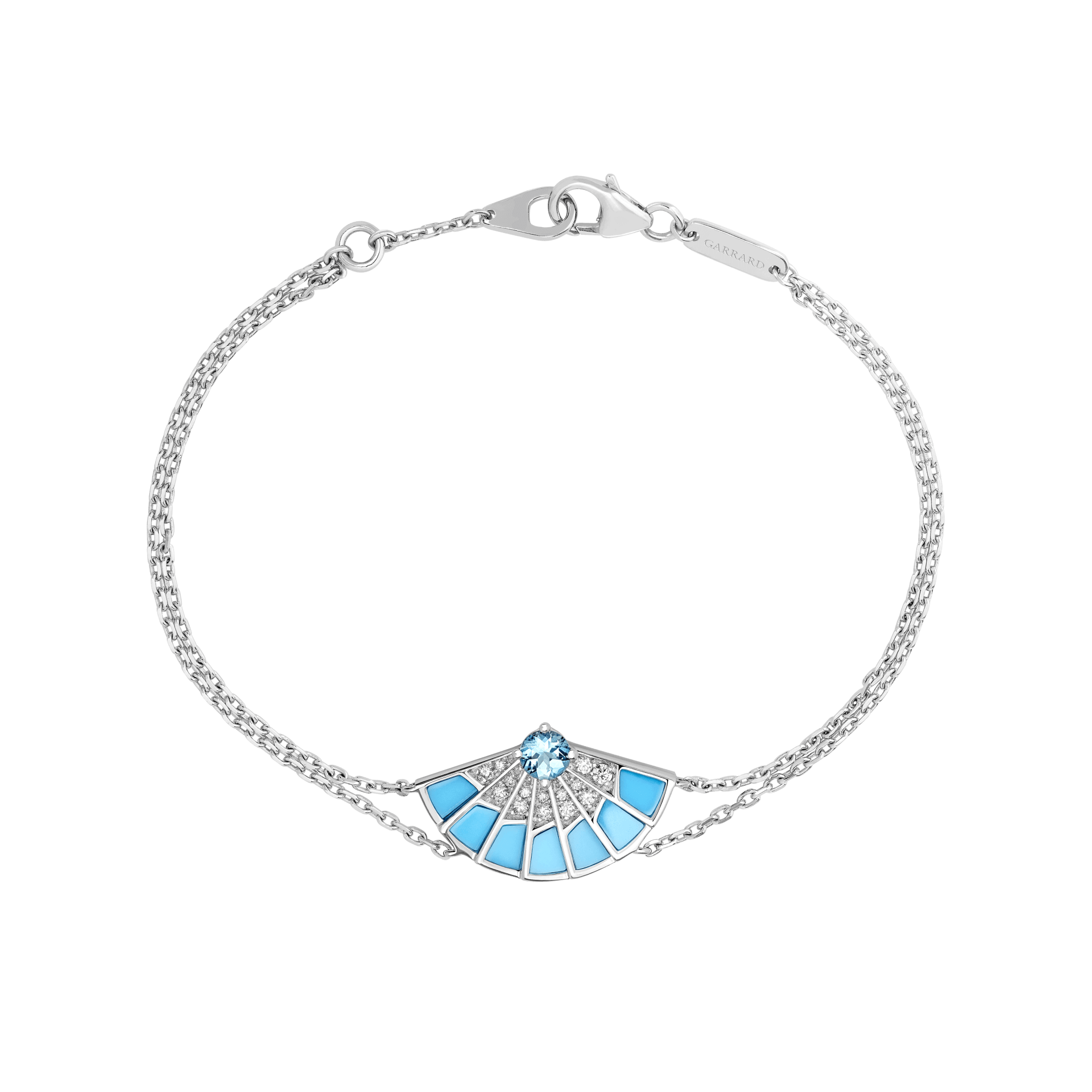 Garrard Fanfare Symphony jewellery collection Aquamarine and Turquoise Bracelet In 18ct White Gold with Diamonds 2018273 Hero View 2048x2048 1 Garrard Fanfare Symphony jewellery collection Aquamarine and Turquoise Bracelet In 18ct White Gold with Diamonds 2018273 Hero View 2048x2048 1