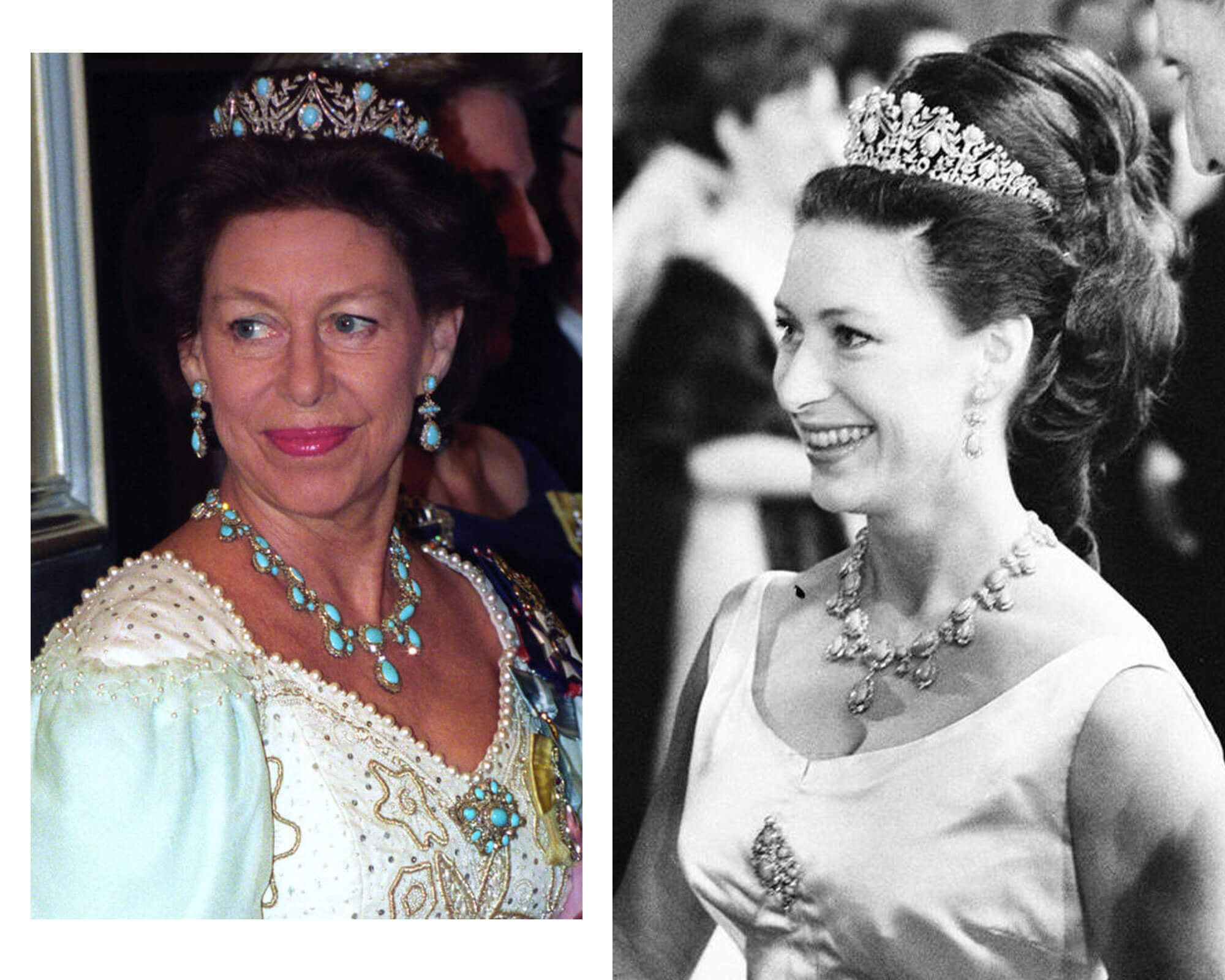 Royal Jewels made by Garrard Persian Turquoise Parure Princess Margaret