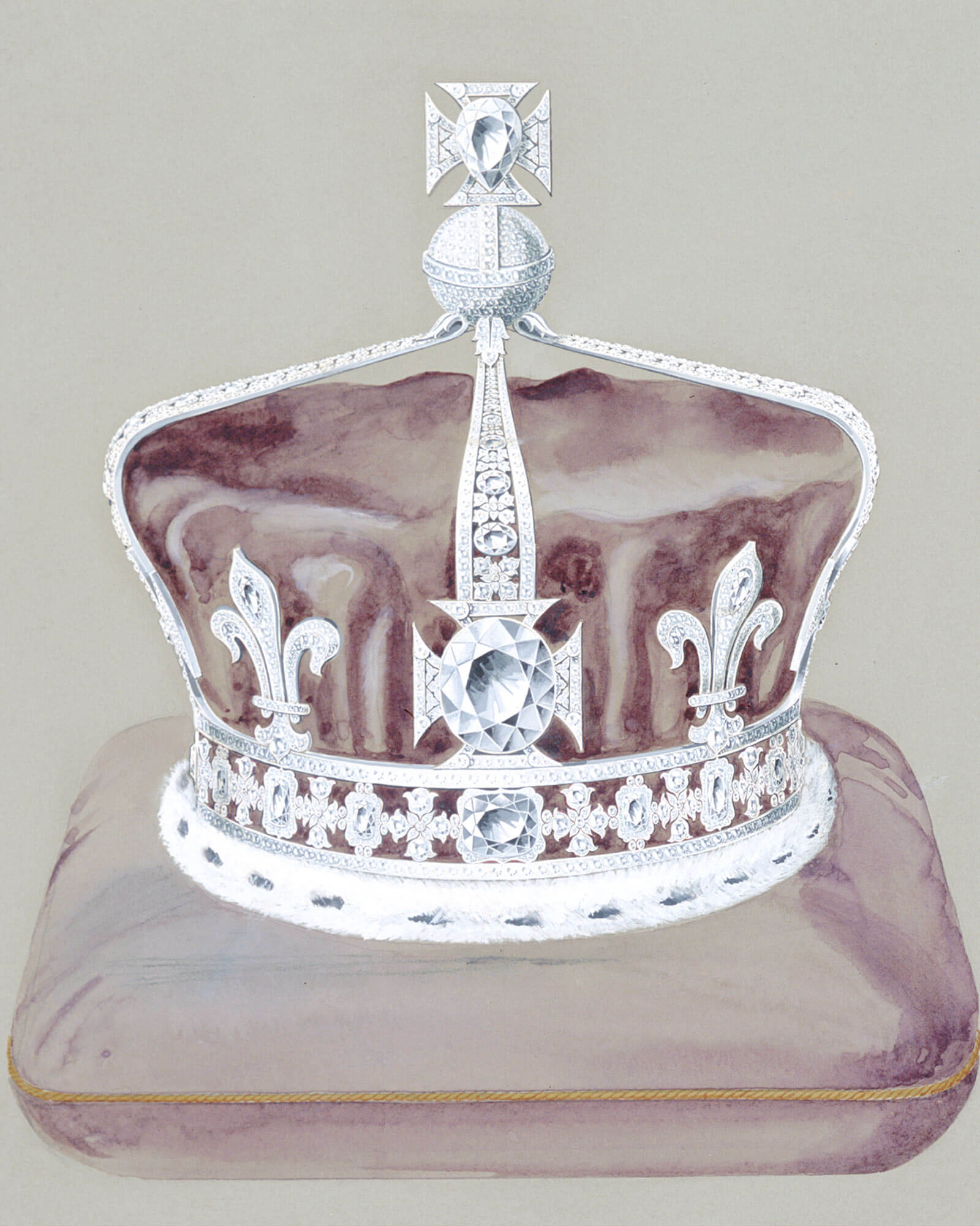 Royal Jewels made by Garrard Queen Elizabeth The Queen Mother’s Consort Crown