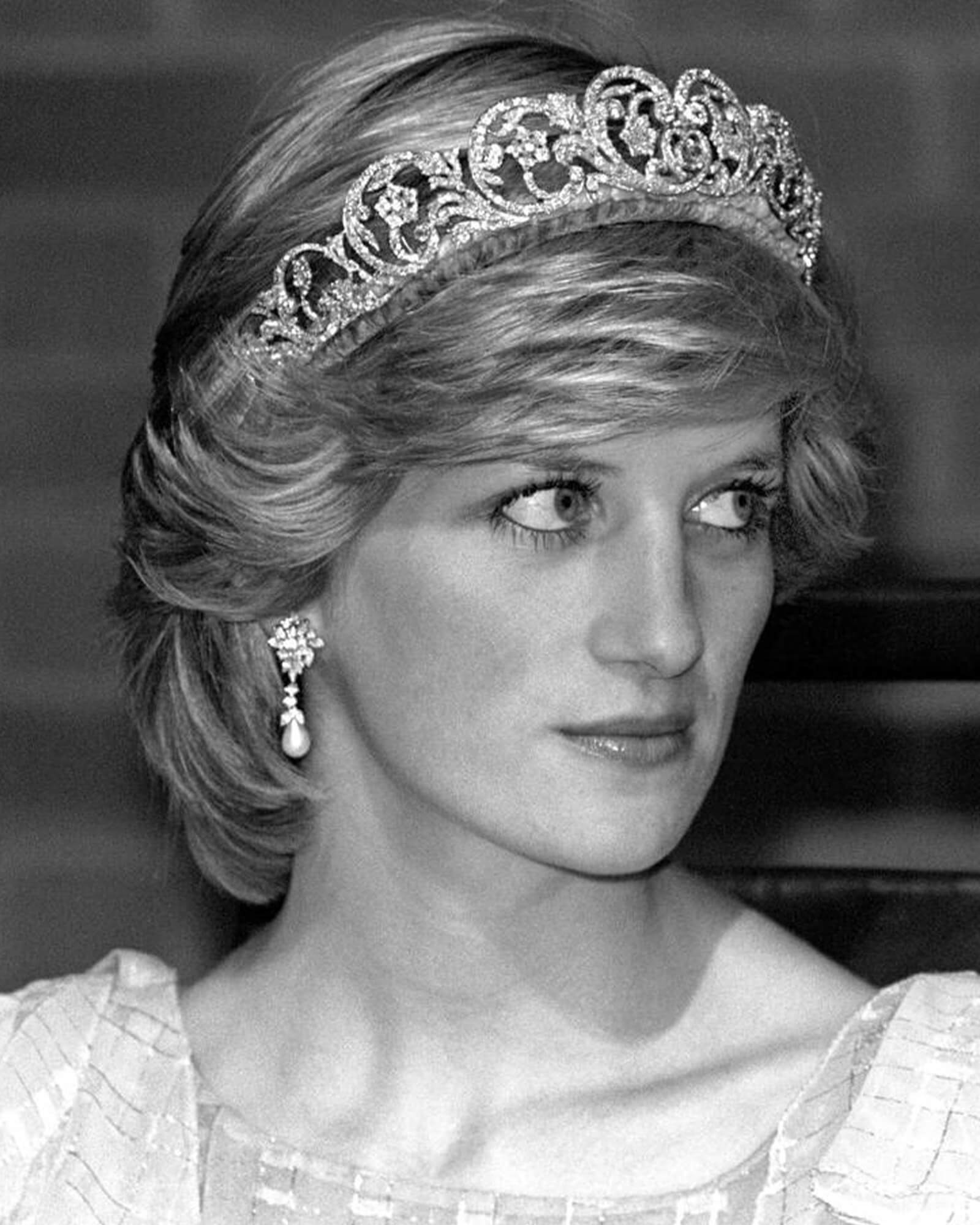 Royal Jewels made by Garrard The Spencer Tiara Princess Diana