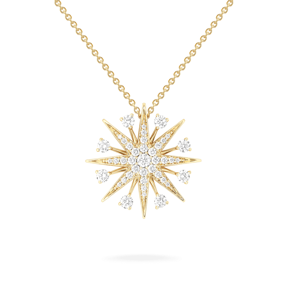 Garrard Starlight Jewellery Collection Diamond Pendant In 18ct White Gold 2019149