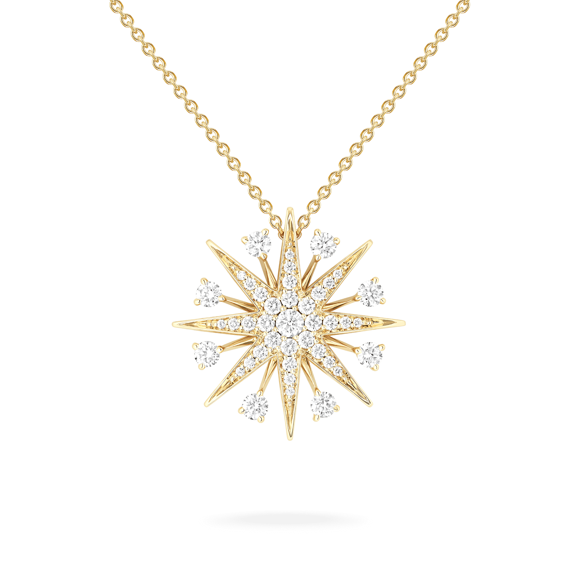 Garrard Starlight Jewellery Collection Diamond Pendant In 18ct White Gold 2019149