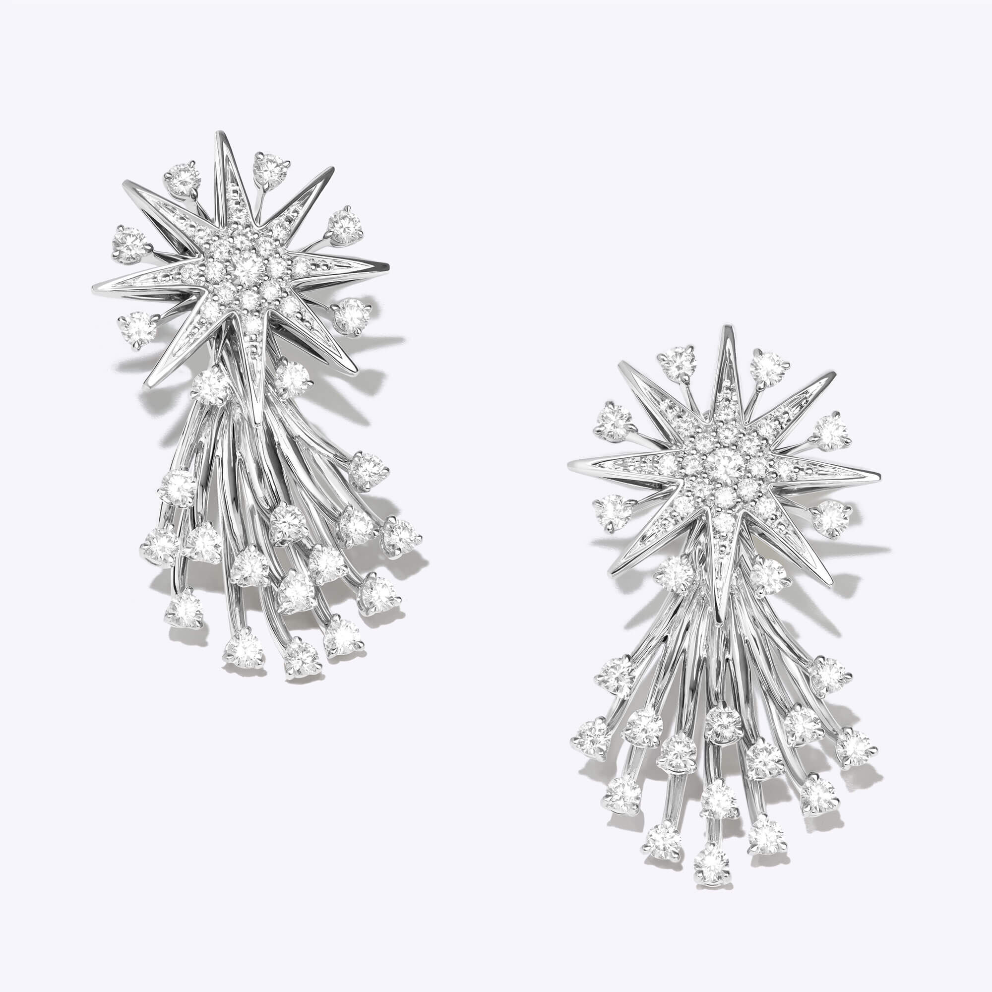 Garrard Starlight Jewellery Collection Diamond earrings
