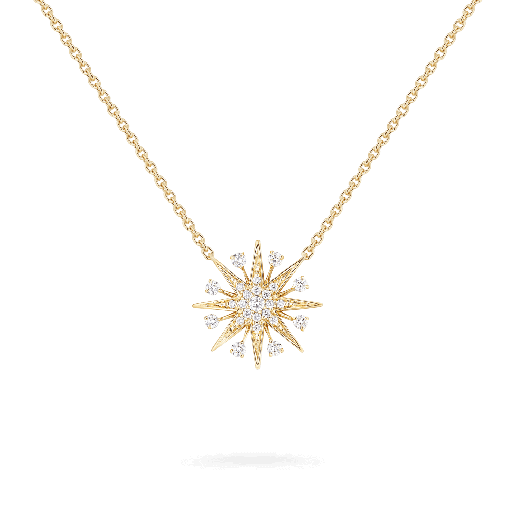 Garrard Starlight Jewellery Collection Mini IconsDiamondPendant In 18ct White Gold 2019145